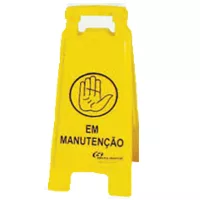 Placa Em manutenção