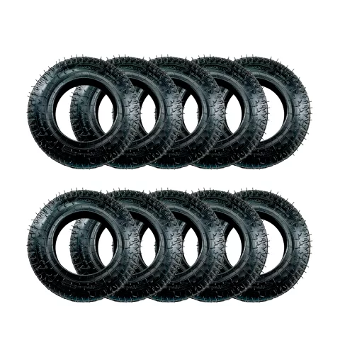 Kit 10x Pneu 350x8 2 lonas